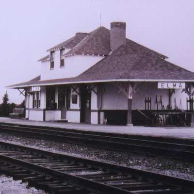 Photograph, CNR Station at Elma