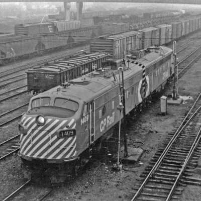 Photograph, CP Rail Locomotive 1409.