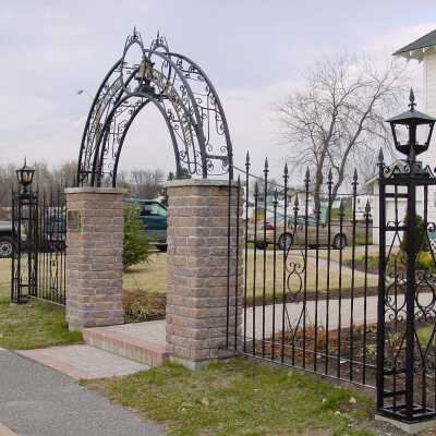 Photograph, NORMHC, New Entrance Gateway, November 13th 2001.