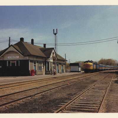 Photograph, Newmarket Station, Newmarket, Ontario.