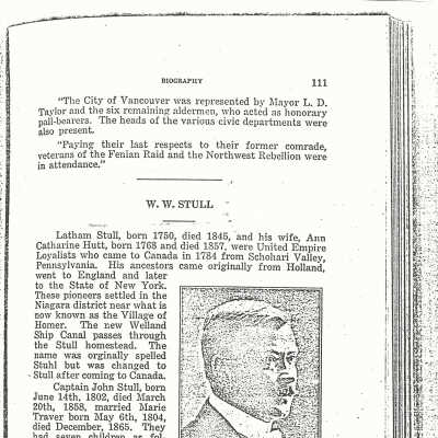 W.W. Stull Biography and Obituary