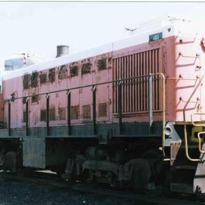Photograph, Falconbridge Diesel Locomotive 101.