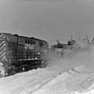 Photograph, CP Rail Locomotive 8572.