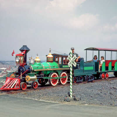 Photograph, Sudbury Big Nickel Train.