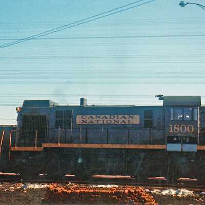 Photograph, CNR Locomotive 1800.