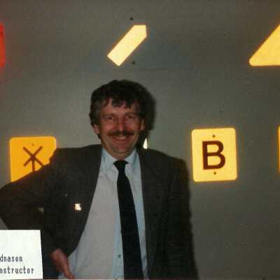 Photograph, Roy Gudnason, Rule Instructor.