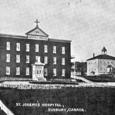Photograph, St. Joseph's Hospital, Sudbury, Ontario.
