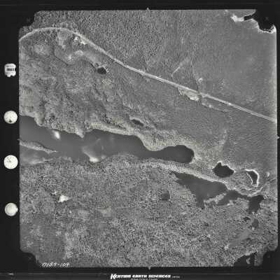 Photograph, Aerial Shots, Canadian National Railway, Unknown Location.