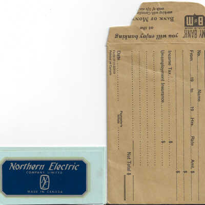 Model Railroad Decals: Northern Electric Company Limited