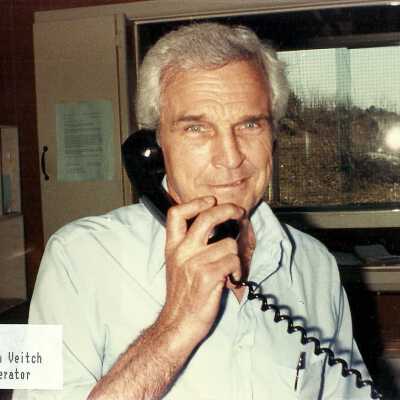 Photograph, Don Veitch, Operator.
