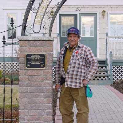 Photograph, NORMHC, New Entrance Gateway, Gerry Gagnon, November 13th 2001.