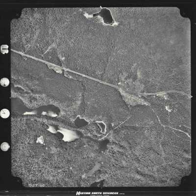 Photograph, Aerial Shots, Canadian National Railway, Unknown Location.
