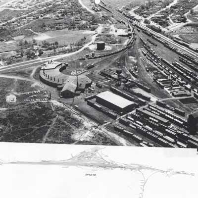 Photograph, Capreol CNR Yard.