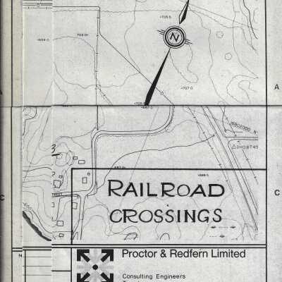 Map - CN RR Crossing - Authorized by Proctor and Redfern North Himsworth