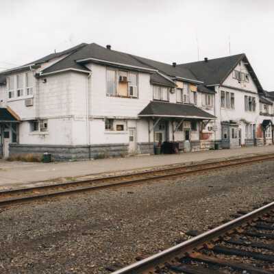 Photograph, Sudbury CPR Station
