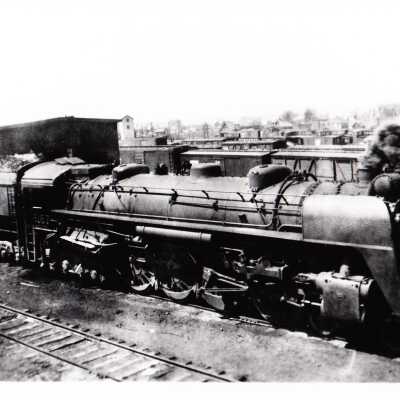 Photograph, CNR Steam Engine 6167