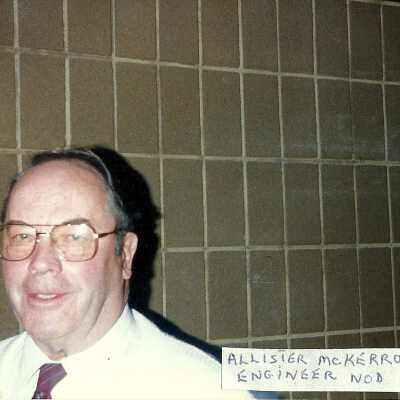 Photograph, Allister McKerroll, Engineer.