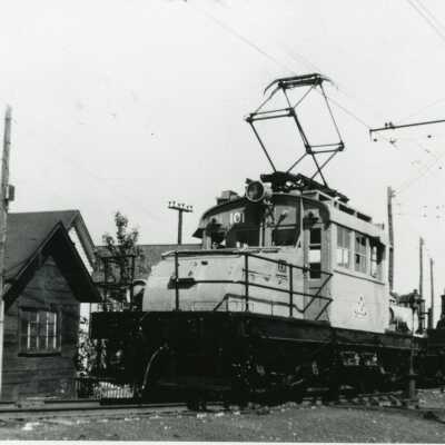 Photograph, INCO Locomotive 101, Copper Cliff