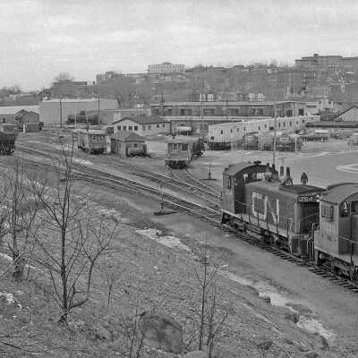 Photograph, CPR Yard, Sudbury, Ontario.