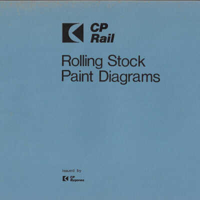 CP Rail Rolling Stock Paint Diagrams