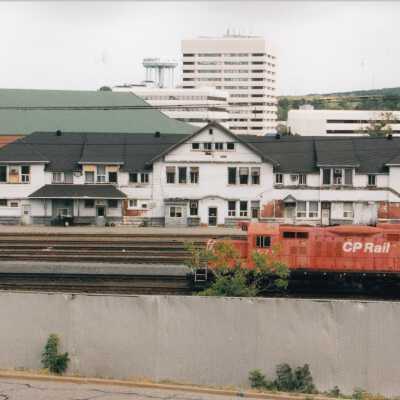 Photograph, Sudbury CPR Station