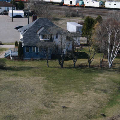 Photograph, Aerial Shot of Prescott Park.