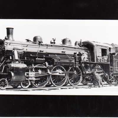 Photograph, CPR Locomotive 2212.