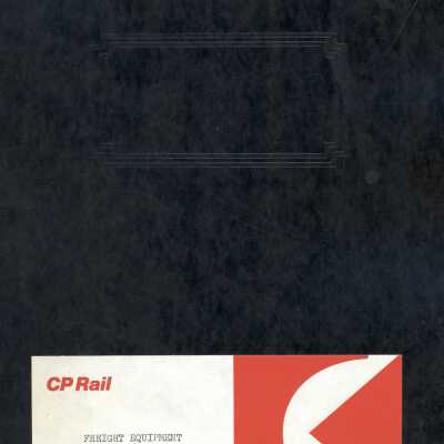 CP Rail Freight Equipment Data book, August 1971.