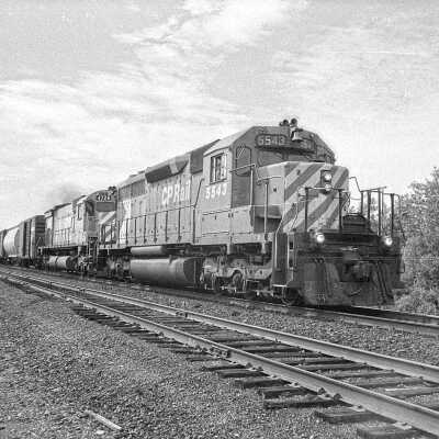 Photograph, CPR Locomotive 5543.