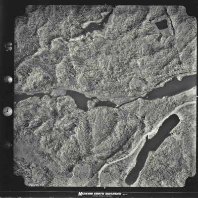Photograph, Aerial Shots, Canadian National Railway, Unknown Location.