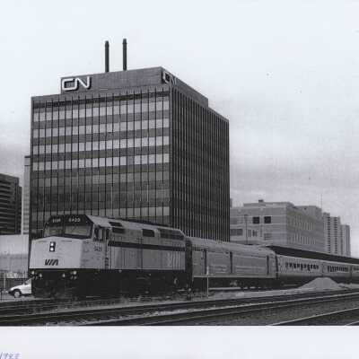 Photograph, CNR Station, London, Ontario, 1993.