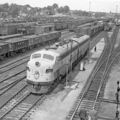 Photograph, Canadian Pacific Locomotive 1403.