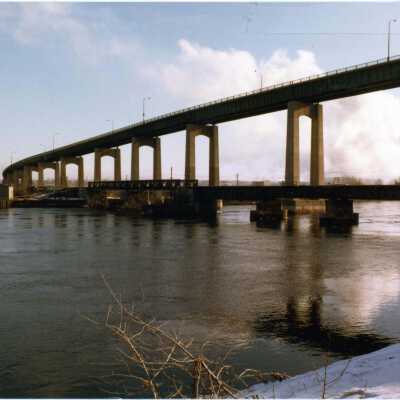 Photograph, International Bridge, Sault Ste Marie.