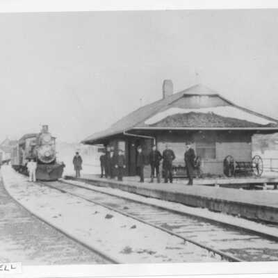 Photograph, CNR Station at Caldwell