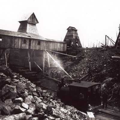 Photograph, Mine Shaft.
