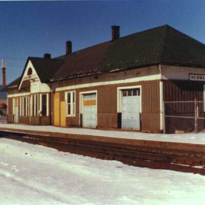 Photograph, Newmarket Station, Newmarket, Ontario.