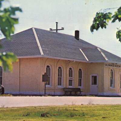 Photograph, CNR Collingwood Station, Collingwood, Ontario.