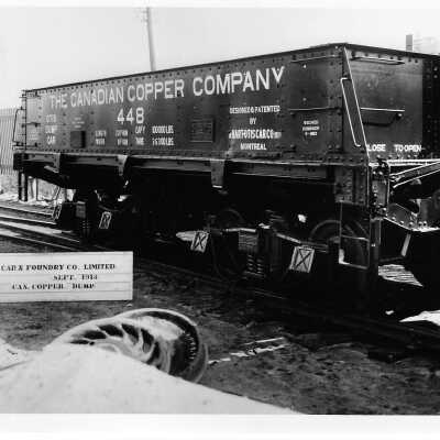 Photograph: Canadian Copper Company Box Car #448