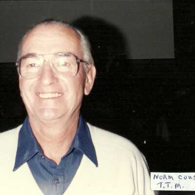 Photograph, Norm Cousins, TTM.
