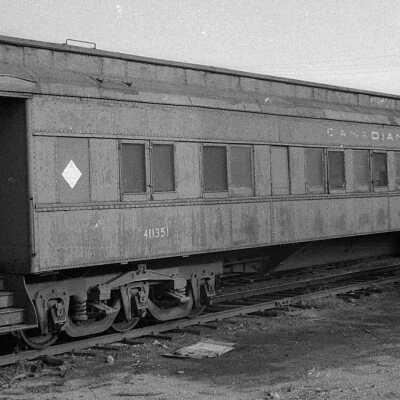 Photograph, CPR Car 411351.