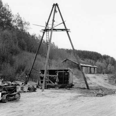 Photograph, Mining Equipment.