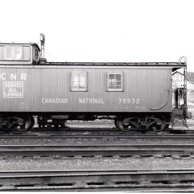 Photograph, CNR Caboose 78932.