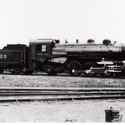 Photograph, CPR Locomotive 2300