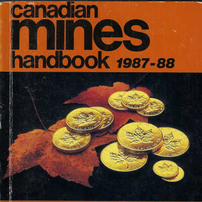 Canadian Mines Handbook, 1987-88