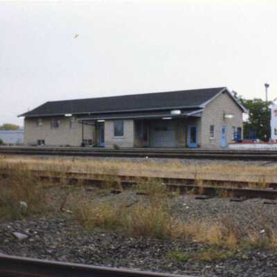 Photograph, CNR Station at Trenton, Ontario.