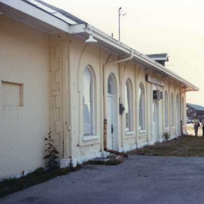 Photograph, CNR Collingwood Station, Collingwood, Ontario.