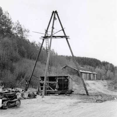 Photograph, Mining Equipment.