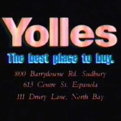 Video, Commercial, Yolles Furniture, Sudbury, Espanola, North Bay, 1998.