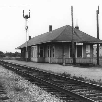 Photograph, CNR Station, Delhi, Ontario, Canada.