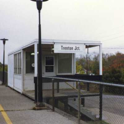 Photograph, CNR Station at Trenton, Ontario.